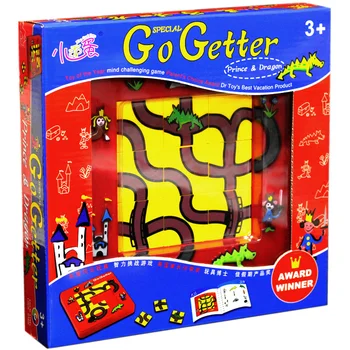 Eikite Getter (Princas ir Drakono)Švietimo stalo Žaidimas Šeimos (Šalis-Geriausia Dovana Vaikams 24 Lygių Juokinga Loginiu Mąstymu Žaidimas