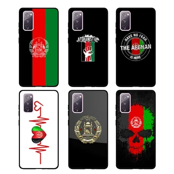 Afganistano Afganistane Vėliavos Banner Atveju, Samsung Galaxy S20 FE S8 S9 S10 Plius S10e Pastaba 9 10 20 Pastaba Ultra Galinį Dangtelį