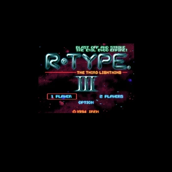 R-Type III - Trečioji Žaibo JAV Versiją, 16 bitų anglų Big 46 smeigtukai Pilka Žaidimas Kortelę NTSC Žaidėjas