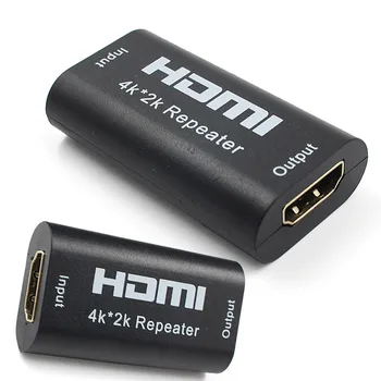 Mini 1080P 4K*2K HDMI suderinamus Extender Kartotuvas 3D HDMI suderinamus Adapteris Signalo Stiprintuvas Stiprintuvas 4.95 Gbps Per Signalas