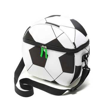 3D futbolo Futbolo Izoliuoti Atlikti Pietūs Maišą Vandeniui Peties Aušintuvas Krepšiai su Diržu Padarinių Vaikams Berniukų, Mergaičių Iškylą