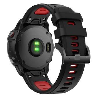 22MM Silikonas, Quick Release Watchband Dirželis Garmin Fenix 5 6 6Pro Smart Watch Lengvai tilptų Riešo Juostos Dirželis Pirmtakas 935