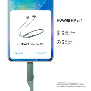 Originali Huawei FreeLace Pro Belaidžio Ausinės, Dual-Mic Aktyviojo Triukšmo Šalinimo Funkcija, 