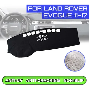 Automobilio prietaisų Skydelio Kilimėlis Land Rover Evoque 2011 2012 2013-2017 Anti-purvinas, neslidžia Brūkšnys Apima Kilimėlis UV Apsauga Atspalvis