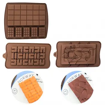 Silikono Šokolado Chip Pelėsių Pliurpalas nelipnius Virtuvės Bakeware Torto Įrankius, Kepimo Priedai 