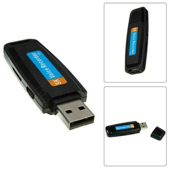 U-Disko Skaitmeninės o Diktofonas Pen Įkroviklis, USB 