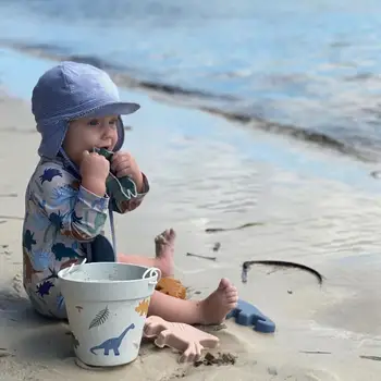 Minkšto Silikono Kūdikiams Paplūdimio Žaislai su Gyvūnų Modelio Žaisti Reikmenys Vaikų Vasaros Pajūrio Žaislas Mergaitėms, Berniukams, Vonios kambarys, Lauko Žaislai