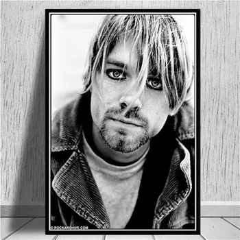 Kurt Cobain Roko Muzikos grupės Muzikos Dainininkė Star Sienos Menas, Plakatų ir grafikos Paveikslai Tapyba Sienos Menas Nuotraukas Kambarį