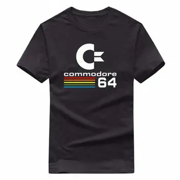 2021 Vasaros Commodore 64 T Shirts C64 SID Amiga Retro 8 bitų Ultra Cool Dizaino Vinilo T-shirt Mens Drabužių Su trumpomis Rankovėmis