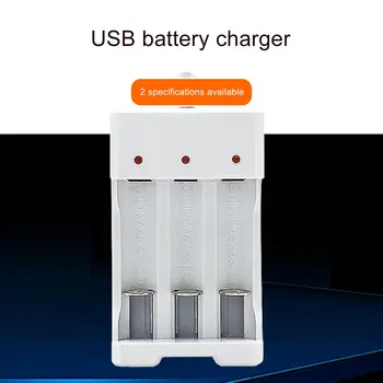 USB Lizdus Baterijos Kroviklis Greito Įkrovimo Trumpo Jungimo Apsauga AAA ir AA tipo Įkraunamos Baterijos Stotis Aukštos Kokybės USB Išėjimas
