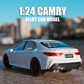 1:24 1:32 Toyota Camry NAUJŲ 2020 m. Automobilio Modelį Lydinio Automobilių lydinio Žaislas Automobilio Modelį Traukti Atgal, Vaikų Žaislas Kolekcionuojamų Nemokamas Pristatymas