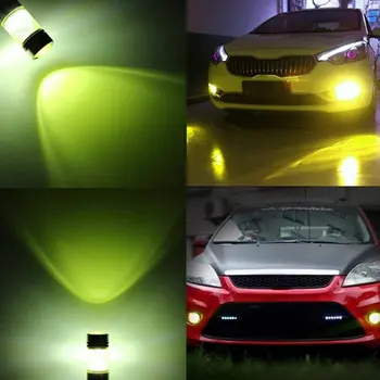 H1 H4 H7, H8, 9005 9006 100W Didelės Galios Automobilių LED Priekiniai Rūko Žibintas Anti-rūko Žibintas