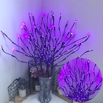 Medžio Šakos Šviesos Modeliavimo Medžio Šaką LED Žibintai Kambarys Miegamasis Išdėstymas Naktį Šviesos Dekoratyvinės String Žibintai LKS99