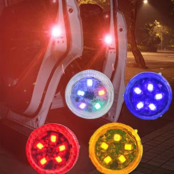 Universalus LED Automobilių Durų Atidarymo Saugos Įspėjimas Anti-susidūrimo Šviesos Magnetinis Jutiklis Strobe Mirksi Signalizacijos Žibintai, Stovėjimo Žibintas