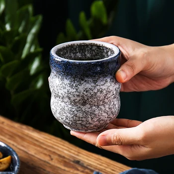 150ml 200ml Japonų Stiliaus Teacup Vandens Puodelį Tauriosios Keramikos, Rankomis dažyti Kungfu Teacup Virtuvė Drinkware 2021