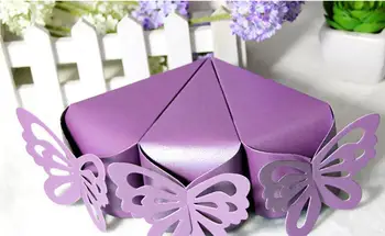 Drugelis popieriaus, saldainių, šokolado, dovanų dėžutė vestuvių, gimtadienio arbatėlė už Didmeninę