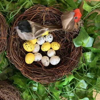 Linksmų Velykų Kiaušinių Dekoravimas Dirbtinių Gėlių Namuose Šalis 