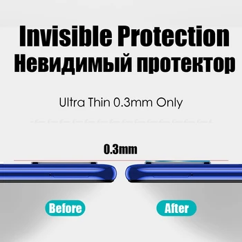 3PCS/daug Galinio vaizdo Kameros Objektyvas Aišku, Grūdintas Stiklas XiaoMi Mi A3 A2 Lite A1 Mix Max 2S 2 3 Galiniai Screen Protector Apsauginė Plėvelė