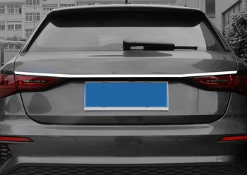 Tinka Audi A3 8Y Sportback 2021 Automobilį, Auto Reikmenys, Išorės Apdailos Chrome Galiniai Kamieno Dangčio Saugotojas Lipdukus Padengti 1pcs