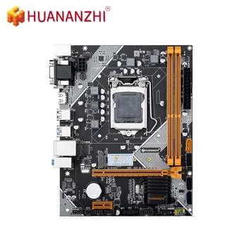 HUANANZHI Plokštė B75 bendradarbiavimą Intel LGA i3 i5 i7 E3 1155 DDR3 1333/1 600mhz 16 GB SATA3.0 USB3.0 2 M. VGA HDMI Suderinamus M-ATX