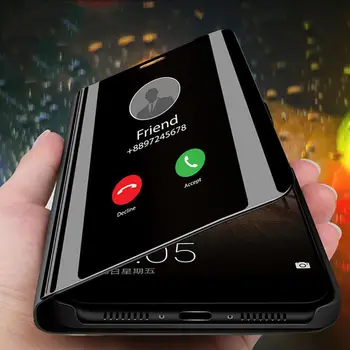 Smart Veidrodis, Flip Telefonas Case For iphone 7G 8G 7Plus 8Plus 6G 6Plus 5 5SE2 XS5.8 XR6.1 XS Max 6.5 Iphone11-5.8 11-6.1 11-6.5 Atvejis