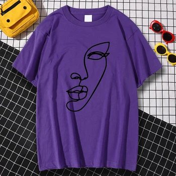 Negabaritinių S-Xxxl Vyrai Tee Marškinėliai Kvėpuojantis Mados T Shirt Juoda Linija, Su Kuriomis Susiduria Moterys Spausdinti Viršūnes Trumpas Rankovėmis Prarasti Tee Shirt Mens