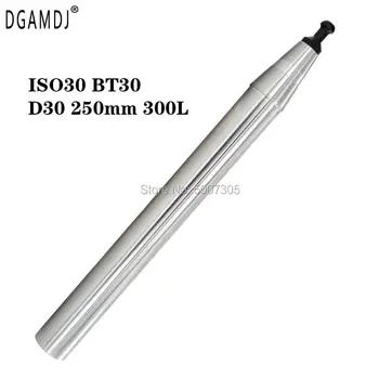 0.001 runout didelio tikslumo ISO30 BT30 D32 250mm 300L ilgas velenas lazdele Staklių bandymo lazdele Smailas veleno bandymo lazdele