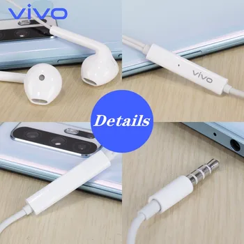 VIVO XE680 originalios ausines Laidines In-ear su Mic HiFi Muzikos Rankų Universalus Telefono