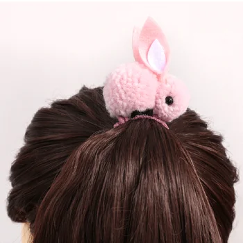 Moterų Gyvūnų Rabbit Stiliaus Plaukų Juostos Manė, Trimatis Pliušinis Triušis Ausis Lankelis Vaikams Mergaitėms Plaukų Aksesuarai