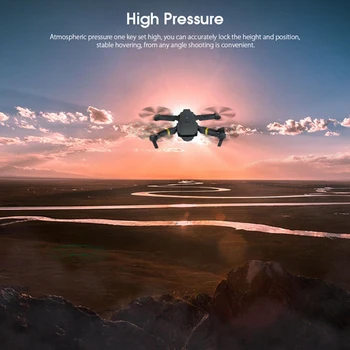 Satkago Mini Drone Žaislas WIFI FPV su Plataus Kampo HD 720/1080P/4K vaizdo Kameros Aukštis Hold Režimu, Sulankstomas RC Quadcopter Drone X Pro RTF