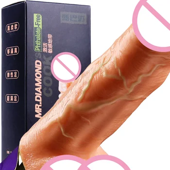 Dirbtinis Dildo Multi-Greičio Ištraukiama Besisukantis Vibratorius Makšties Šildymo Funkcija Sekso Žaislai Moterims, 18+ Masturbacija Produktus