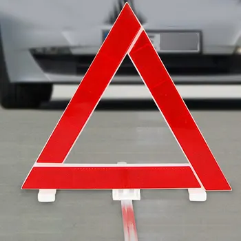 Praktiniai Automobilių Trikojo Atspindintis Įspėjamasis Ženklas, Automobilių Trikojo Trikampis Kortelės Stovėjimo Lankstymo Pavojaus Ženklas, Automobilių Saugos Pagalbos Trikojo