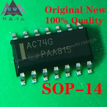10 vnt MC74AC74DR2G SOP-14 Puslaidininkių Logika IC Sukelti 2-6 V CMOS Dual D Tipo Poz. Krašto Chip BOM Užsakymo Forma