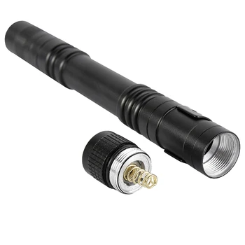Galingas Mini Žibintuvėlis LED Ryškus Mini Penlight 6000 Liumenų Įrašą Kišenėje Lempos Šviesos Nešiojamą Žibintuvėlį, Fakelą Naudoti AAA Bttery