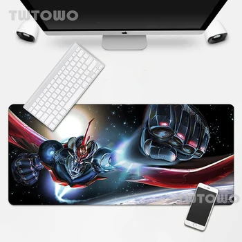 Mazinger Z Pelės Kilimėlis Desktop Mouse Pad Klaviatūros Padas Pelės Kilimėlis MousePads Natūrali Guma Minkšta Vartotojo Kompiuterio Kilimas Peles Padas