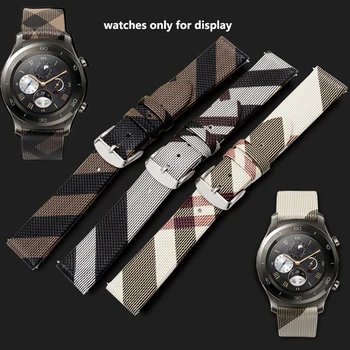 PEIYI Watchbands 20mm 22mm Dirbtine Oda Watchband už 