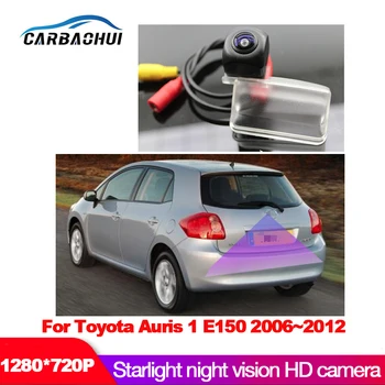 Automobilių Žvaigždės Naktinio Matymo Galinio vaizdo Kamera Toyota Auris 1 E150 2006~2012 CCD HD Grįžtamieji Parkavimo kamera licencijos veidrodinis fotoaparatas