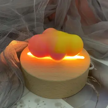 NAUJOS Debesų Formos 3D Silikono Sluoksnį Dervos Liejimo Formos Muilo, Žvakių liejimo Formos, 