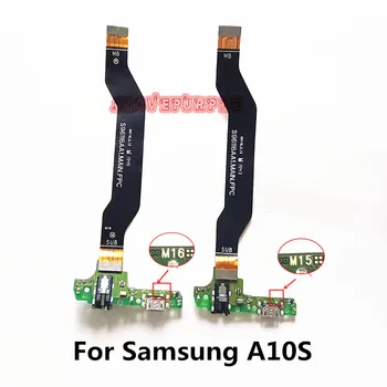 Doko Jungtis su USB Įkrovimo lizdas Lenta Su Plokštė Prisijungti Flex Kabelis Samsung Galaxy A10S
