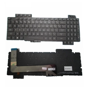 Anglų klaviatūra su foniniu Apšvietimu, skirtą ASUS ROG Strix GL503 GL703 GL503V GL503VD GL503VD-DB71 GL503VD-DB74 GL503VM GL503VS MUS