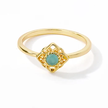 Paprastas Dizainas Gaisro Opals Žiedai Moterims, Papuošalai Senovinių Vestuvių, Sužadėtuvių Žiedai Anillos Nerūdijančio Plieno Žiedas Aukso Opals Žiedas