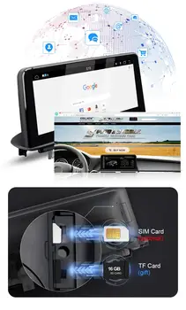 8-CORE 8G RAM Automobilio Multimedijos Grotuvo BMW X1 F48 2016-2017 Android 10.0 Radijo, GPS Navigaciją Galvos vienetas 1920*720P Ekraną, 4G TEGUL