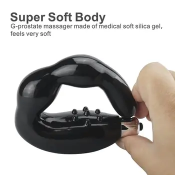 Vibruojančiu Prostatos Massager Analinis Vibratorius Vyrų Masturbator Silikono Butt Plug Stimuliatorius Sekso Žaisliukai Vyrams Vyras