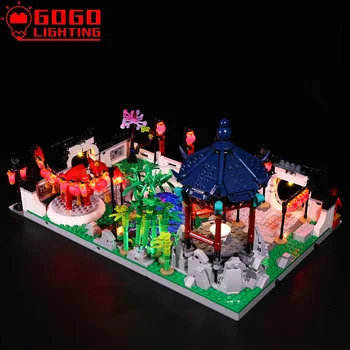 GOGOMOC Prekės LED Šviesos Iki Rinkinys Lego 80107 Pavasario Žibintų Festivalis Blokai Lempa Rinkinį Žaislai (Tik Šviesos Nėra Modelį)