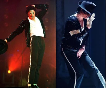Michael Jackson Kostiumas Jackson imituoja drabužių Billy King MJ šokio spektaklis kostiumas, Cosplay etapo veiklos Baras, naktinis klubas