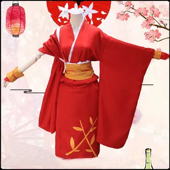 Bungo Benamių Šunų Kyoka Izumi kimono Cosplay kostiumai Helovinas