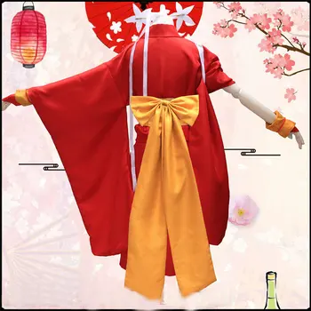 Bungo Benamių Šunų Kyoka Izumi kimono Cosplay kostiumai Helovinas