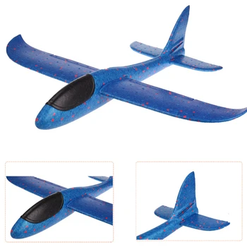 48CM Ranka Mesti Plaukioja Sklandytuvas Plokštumos Putų Žaislas 48cm Big Lėktuvo Modelis ELP Lauko Sporto Lėktuvų Įdomus Žaislai Vaikams Žaidimas