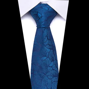 Šilko kaklaraištis, liesas 7.5 cm gėlių necktie aukštosios mados pledas ryšius vyrų slim cravat kaklaraiščiai mens 2021 Corbatas