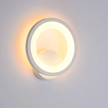 Drugelis Lapų LED Miegamojo Lovos Sienos Lempa Paprasta, Moderni Praėjimo Koridorius Lemputės 220V Namų Dekoro